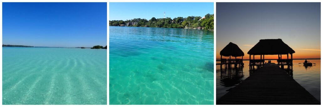 Bacalar 7 colours lake