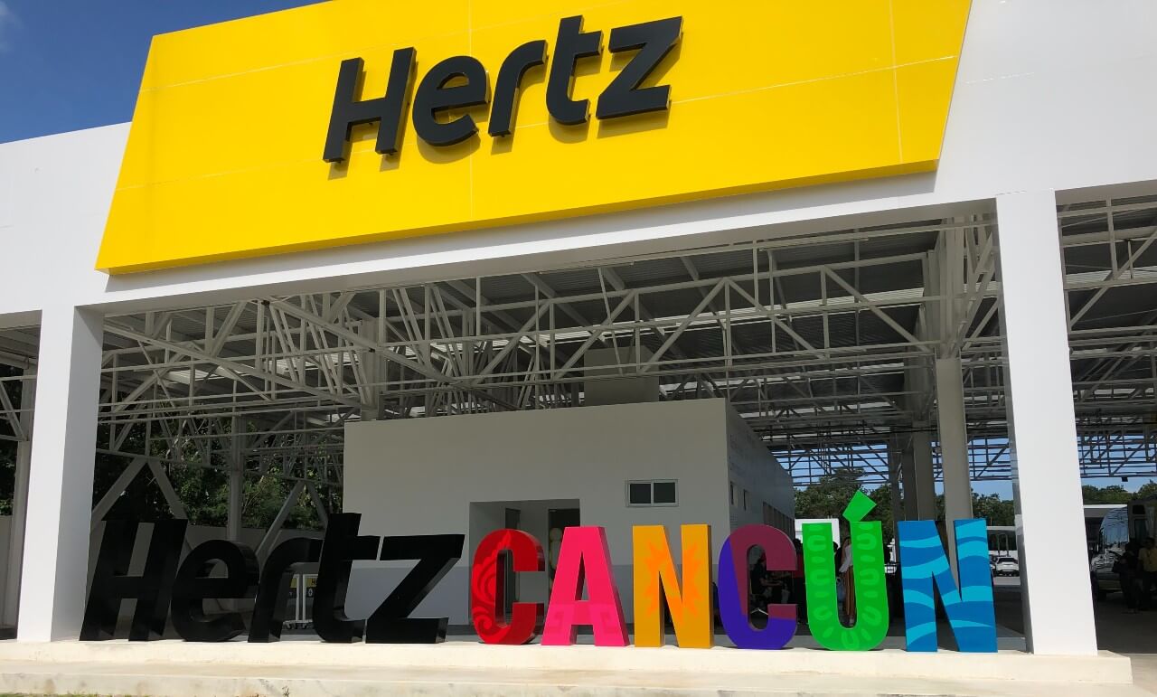 Hertz Cancun Airport drop-off