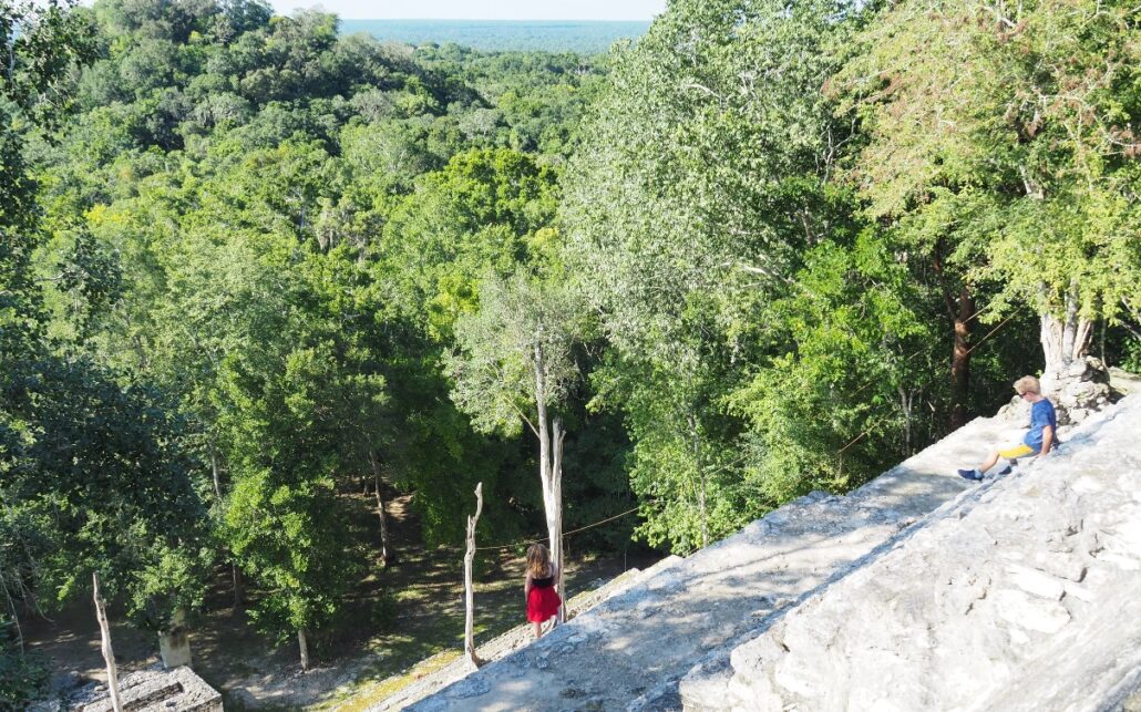 Calakmul ruins